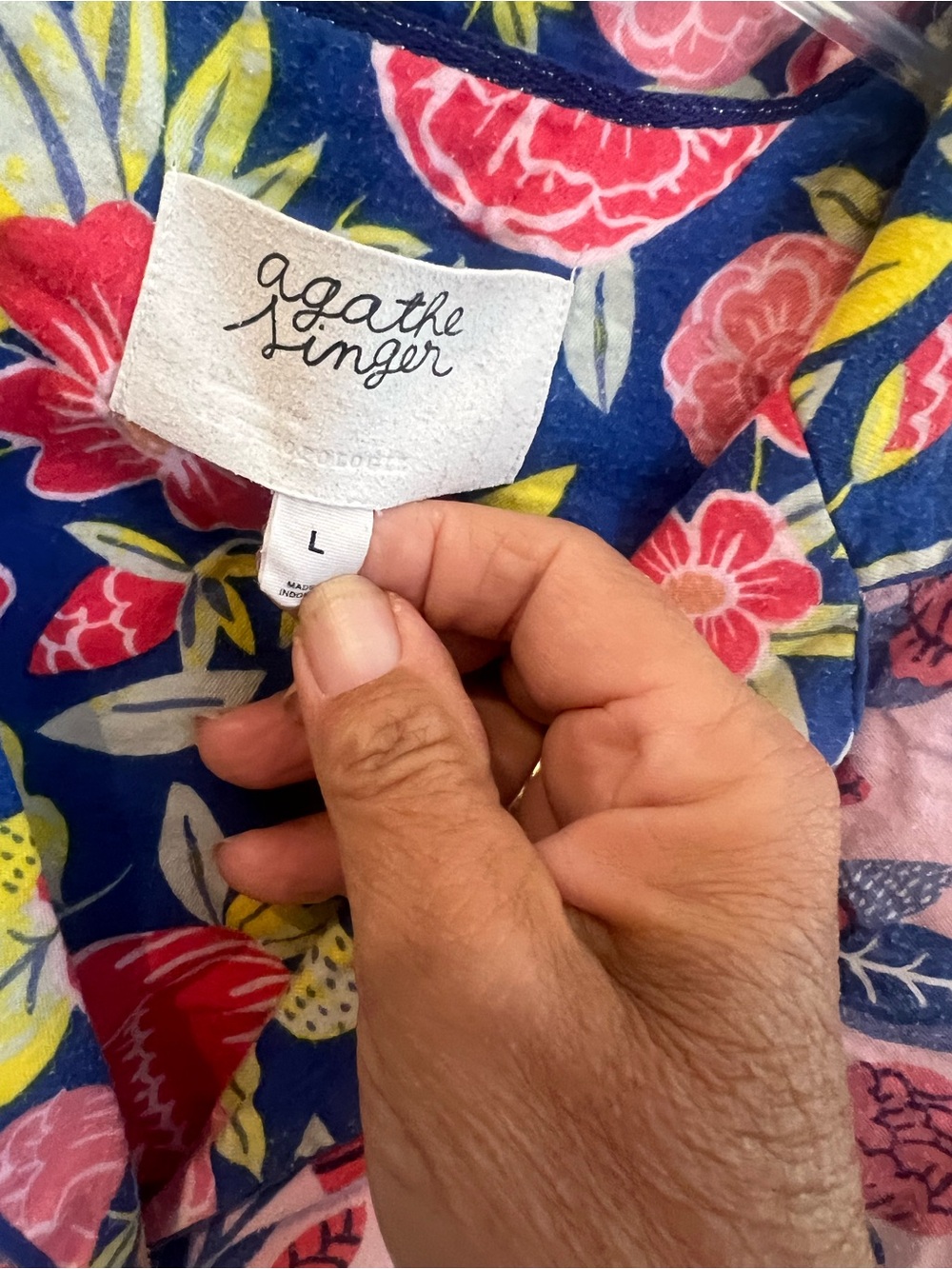 Anthropologie Bright Floral & Leopard Print Pajama Set sz Med & Large - Picture 2 of 4